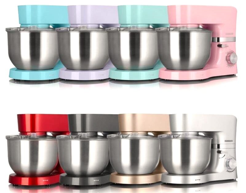 همزن کاسه دار هنریچ مدل HKM 6278 فیروزه ای