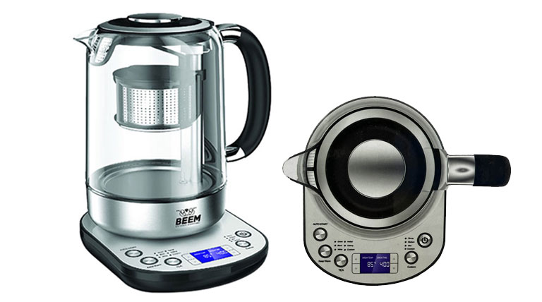 چای ساز و کتری برقی بیم مدل TM2804 شیشه ای