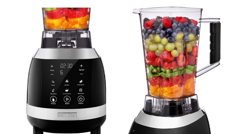 مخلوط کن و اسموتی ساز سنکور مدل SBU-7730 BK چند کاره