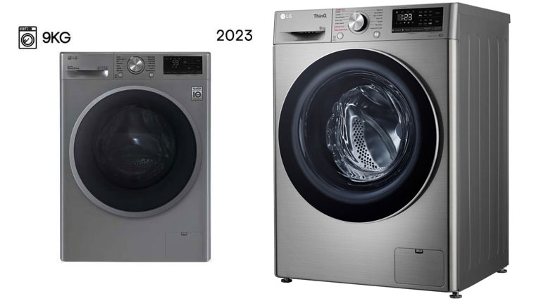 ماشین لباسشویی ال جی مدل R5 ظرفیت 9 کیلوگرم