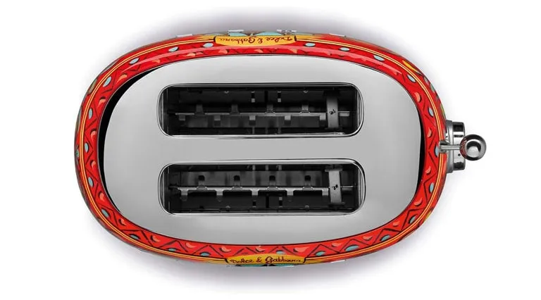 توستر 2 اسلایس کوچک اسمگ طرح دولچه و گابانا مدل TSF01DG