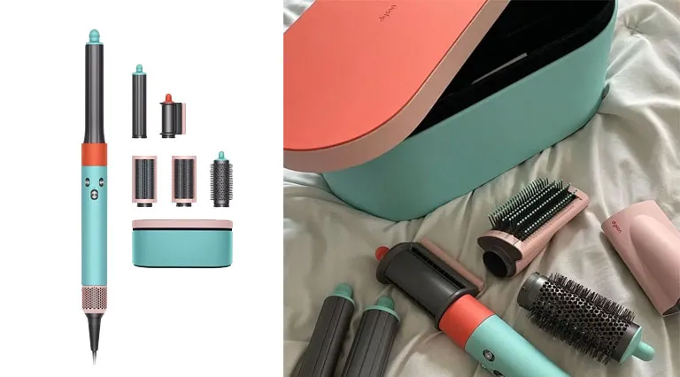 سشوار ایررپ Airwrap دایسون Hs05 رنگ سبز