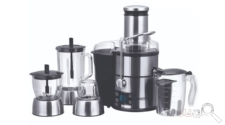 آبمیوه گیری 4 کاره نورنبرگ مدل JNG-455UR