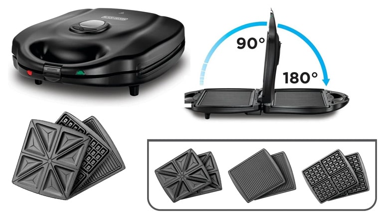 ساندویچ ساز بلک اند دکر مدل TS4130-B5