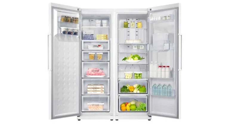 یخچال فریزر دو قلو 40 فوت سام مدل RR60-RZ60