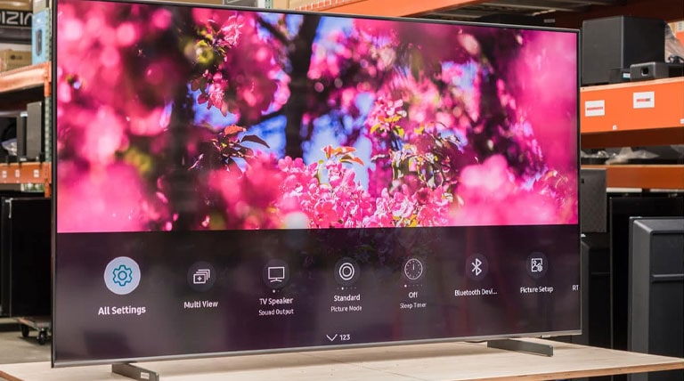 تلویزیون سایز 65 اینج سامسونگ مدل 65Q60C ال ای دی هوشمند