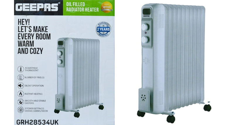 شوفاژ برقی جیپاس مدل GRH28534UK