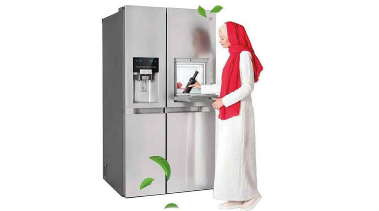 یخچال و فریزر ساید بای ساید 37 فوت دوو مدل DS-3730