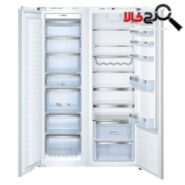 یخچال و فریزر دوقلو توکار بوش مدل KIR81AFE0 – GIN81ACF0