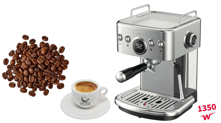 اسپرسوساز نیمه صنعتی مباشی مدل ME-ECM 2116