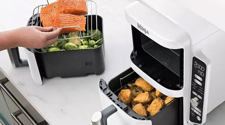 سرخ کن دوقلو نینجا مدل SL400 سفید