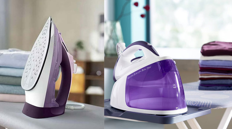 مقایسه اتوبخار دستی و اتو مخزن دار فیلیپس