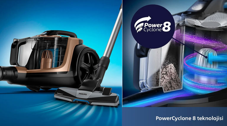 جاروبرقی مخزن دار فیلیپس مدل XB7151