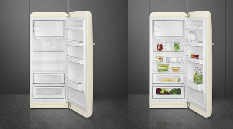 یخچال تک درب کرم اسمگ مدل FAB28RCR