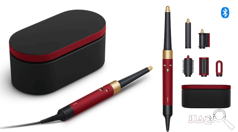 حالت دهنده مو دایسون مدل Airwrap HS08 Red Velvet/Gold زرشکی طلایی