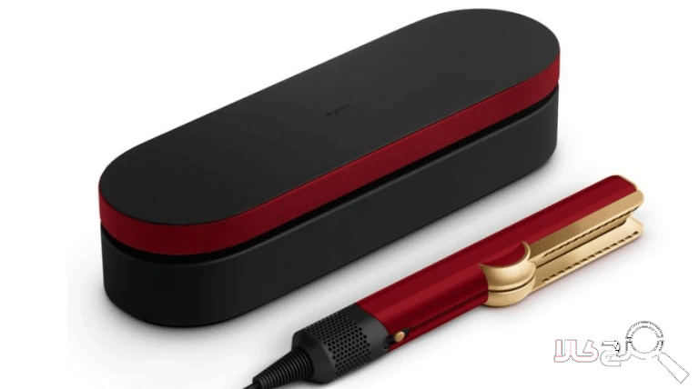 صاف‌کننده و اتو مو دایسون مدل Airstrait HT01- Red Velvet/Gold (زرشکی/طلایی)