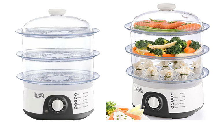 بخارپز بلک اند دکر مدل HS6000