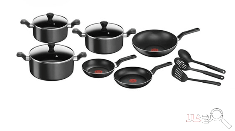 سرویس قابلمه ۱۲ پارچه تفال مدل Super Cook (B459SC84)