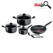سرویس قابلمه تفال ۹ پارچه مدل dark stone (B491S985)