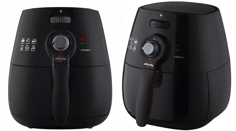 سرخ کن بدون روغن پارس خزر مدل crispy با ظرف کیک