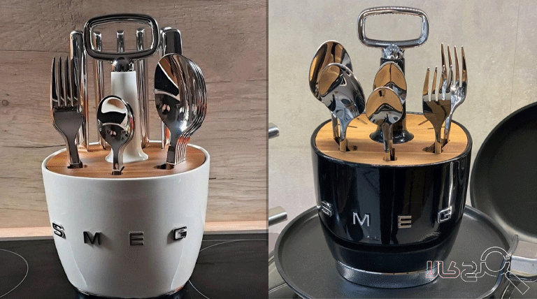 جا قاشق، جا چنگال و جا چاقوی اسمگ SMEG