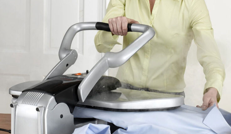 اتوپرس با بخاردهی حرفه‌ای