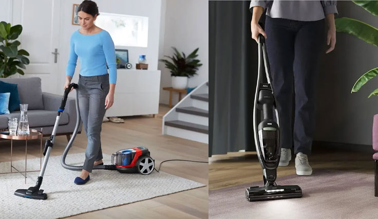 جارو شارژی یا جاروبرقی؟