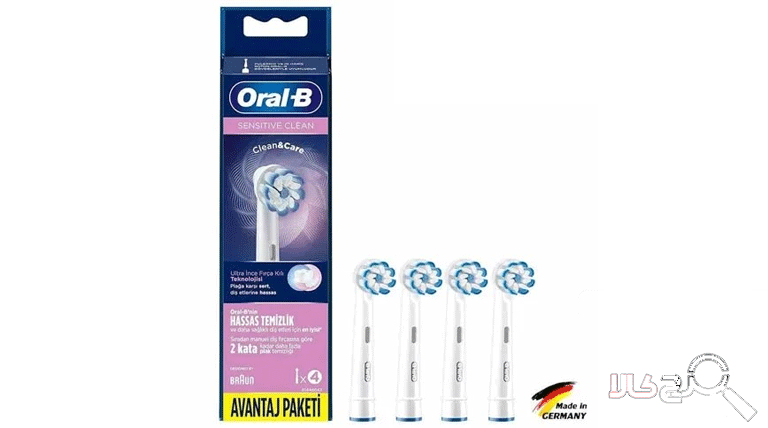 سَری مسواک برقی اورال-بی sensi ultra thin 4 pcs