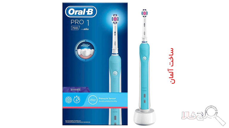 مسواک برقی اورال بی مدل پرو ۱ 700 (3Dwhite)