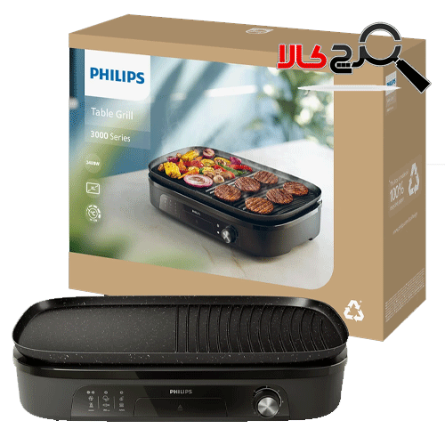 گریل فیلیپس مدل HD6210 گریل فیلیپس مدل HD6210