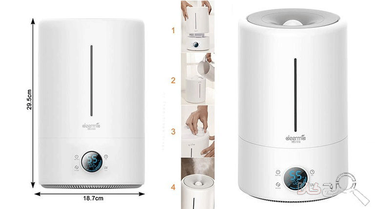 دستگاه بخور و رطوبت ساز سرد درما مدل F628s