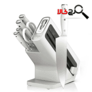 سرویس چاقو 7 پارچه نینجا مدل K12007WHBN