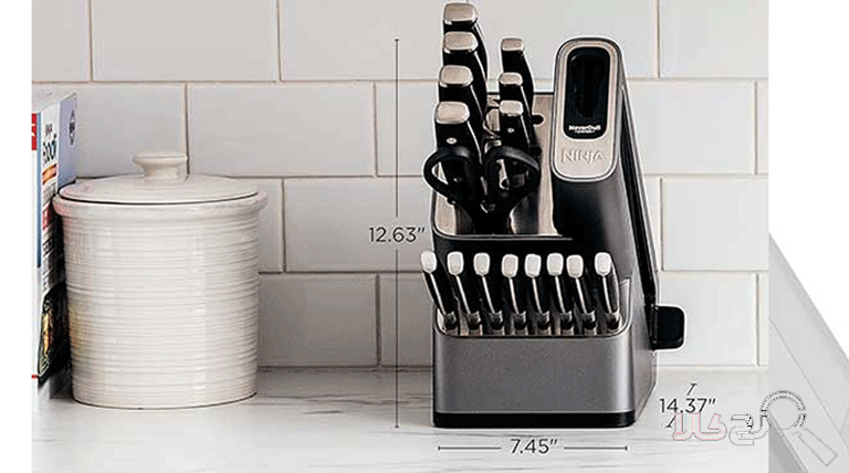 سرویس چاقو 17 پارچه نینجا مدل K32017