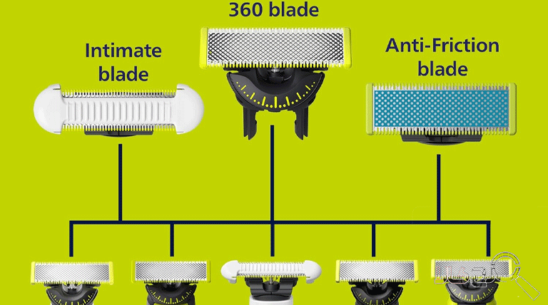 تیغه یدک فیلیپس نورلکو مدل (360درجه) One blade QP440/80