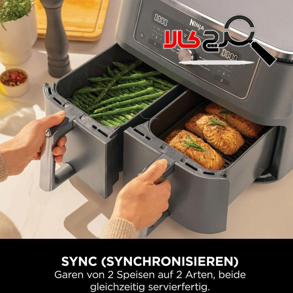 سرخ کن هواپز دوقلو نینجا مدل DZ400 سرخ کن هواپز دوقلو نینجا مدل DZ400