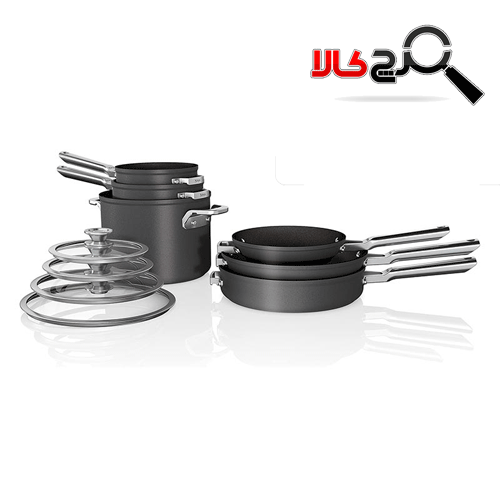 سرویس پخت و پز 10 پارچه نینجا مدل NINJA C59500 سرویس پخت و پز 10 پارچه نینجا مدل NINJA C59500