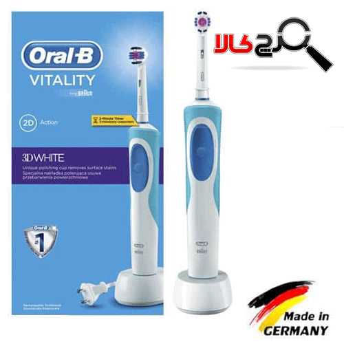 مسواک برقی اورال بی مدل D12.513w Vitality 3D White مسواک برقی اورال بی مدل D12.513w Vitality 3D White