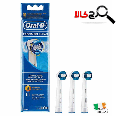 سَری مسواک برقی اورال-بی EB20 3pcs Precision Clean
