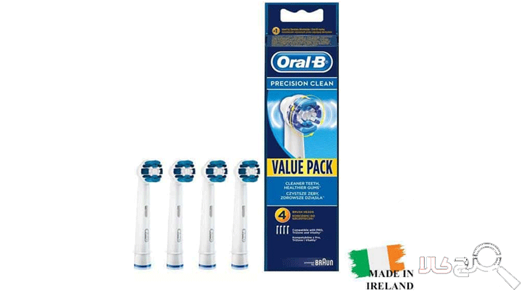 سَری مسواک برقی اورال-بی EB20 4pcs Precision Clean