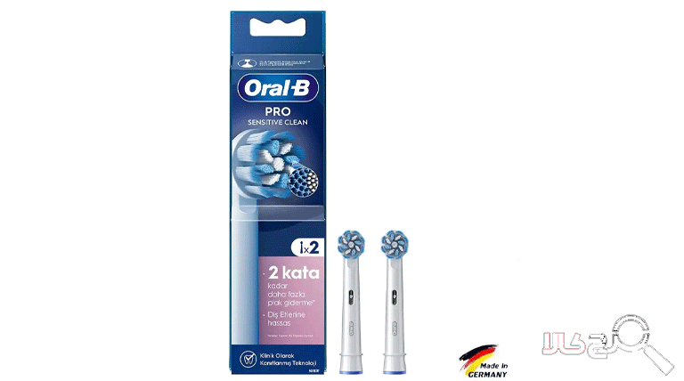 سَری مسواک برقی اورال-بی pro sensitive clean 2pcs