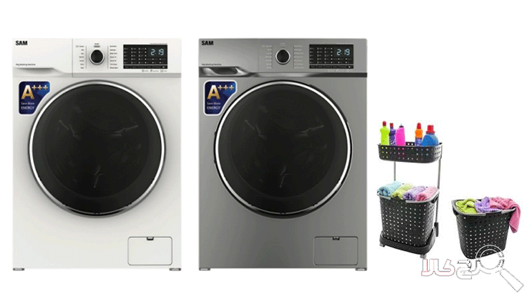 ماشین لباسشویی سام مدل BL-P1475 ظرفیت 9 کیلویی