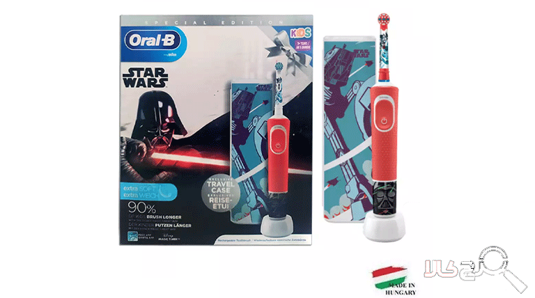 مسواک برقی اورال-بی استار وارز مدل (Oral-B Vitality 100 Kids (star wars
