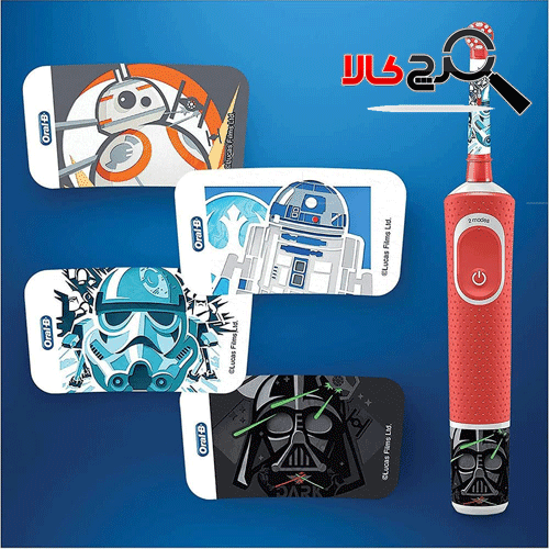 مسواک برقی اورال-بی استار وارز مدل (Oral-B Vitality 100 Kids (star wars مسواک برقی اورال-بی استار وارز مدل (Oral-B Vitality 100 Kids (star wars