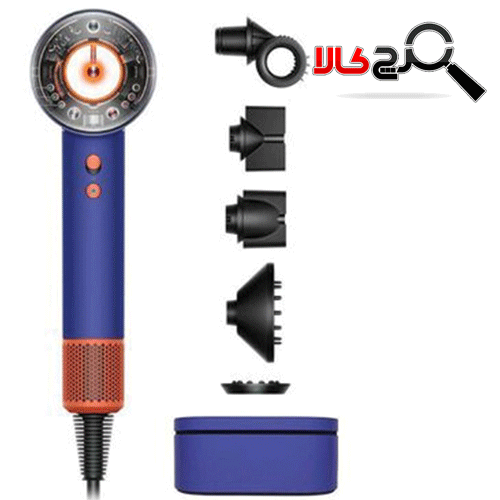 سشوار دایسون مدل Supersonic nural HD16 Vinca Blue/Topaz سشوار دایسون مدل Supersonic nural HD16 Vinca Blue/Topaz