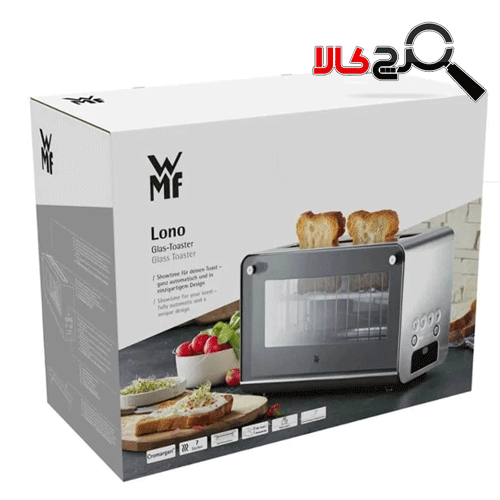 توستر دبلیو ام اف WMF Lono Glass Toaster توستر دبلیو ام اف WMF Lono Glass Toaster