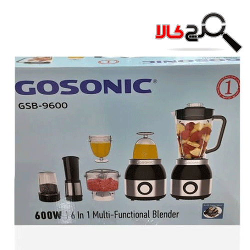 مخلوط کن 6 کاره گوسونیک مدل GSB-9600 مخلوط کن 6 کاره گوسونیک مدل GSB-9600