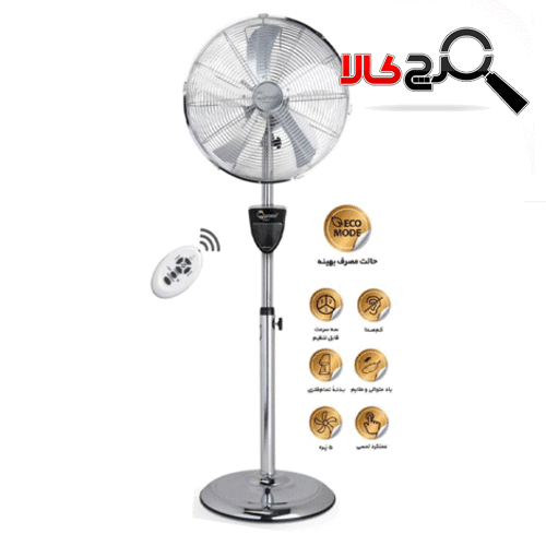 پنکه ایستاده کوئین هوم مدل QH-6800