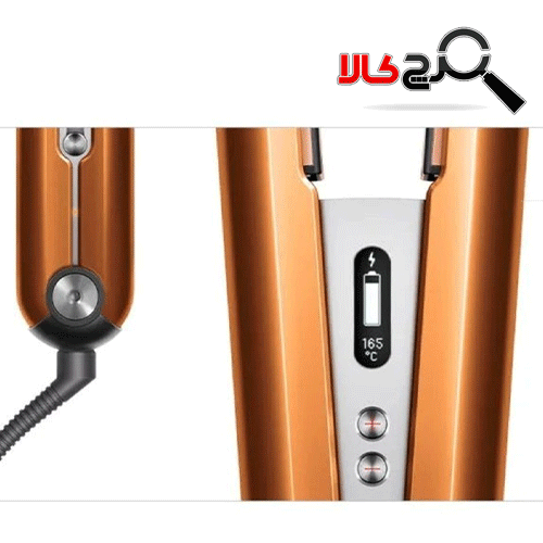 صاف کننده مو شارژی دایسون مدل Corrale HS07 Bright Copper/Bright Nickle صاف کننده مو شارژی دایسون مدل Corrale HS07 Bright Copper/Bright Nickle