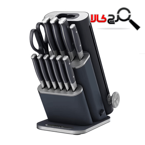 ست چاقو 13 پارچه نینجا مدل NK32013 ست چاقو 13 پارچه نینجا مدل NK32013