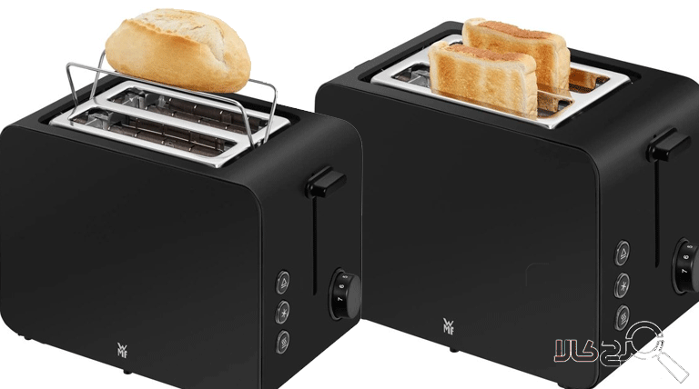 توستر وی ام اف مدل WMF Stelio Deep Black Toaster Edition